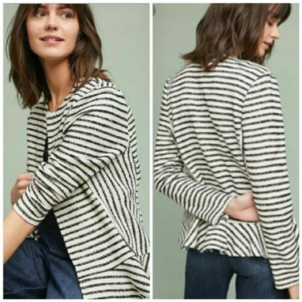 Dolan collection at Anthropologie peplum jacket NWT
